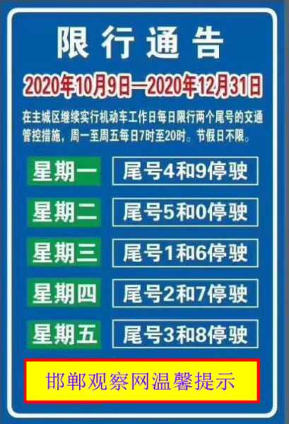 清苑今天限什么号_了解最新限号信息