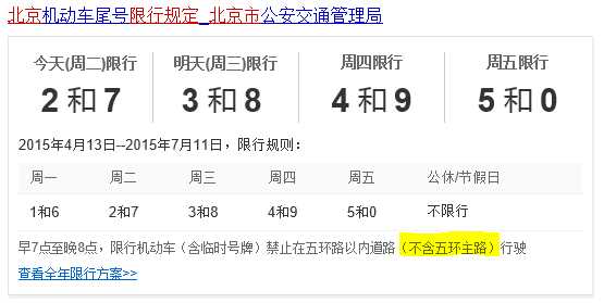 神州租车北京限号_如何应对限号政策?