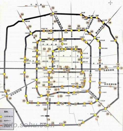 限号摄像头分布图_了解限行区域与时间