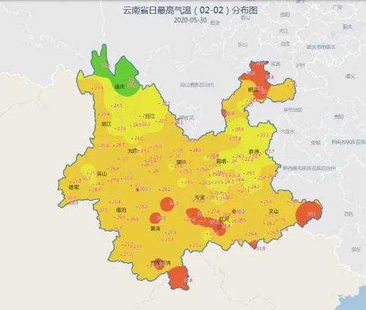 云南蛮耗天气_今日气温与湿度解析