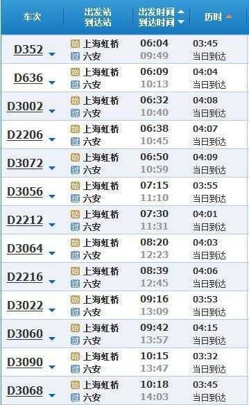 d954动车时刻表_最新时间和站点信息整理