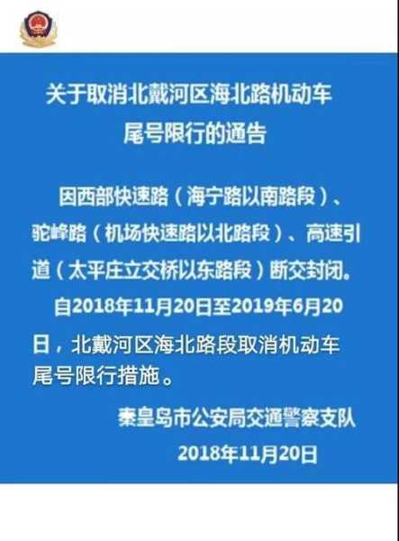 2024北戴河限号_如何避开高峰出行?