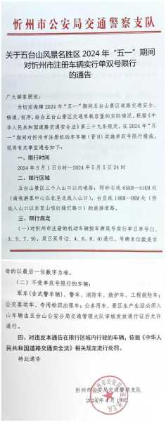 兰州2024车限号_新政策解读与细则解析