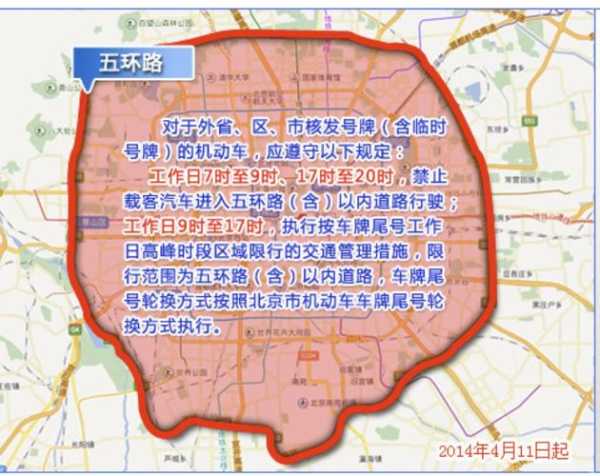 限号哪里不能走_了解交通限制区域情况