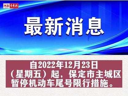 保定周末限号吗_了解最新限行政策