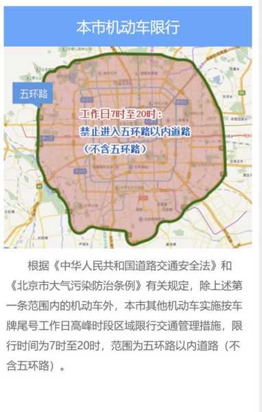 北京四环限号吗_限行政策详细解析