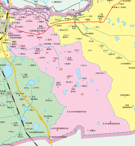 吉林省洮南市地图_全面了解洮南市地理信息