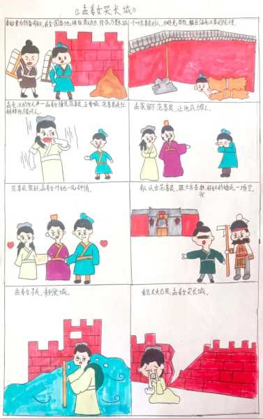 孟姜女简笔画_简单易学的绘制步骤