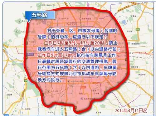 北京限号包含五环吗_了解限行政策的具体范围
