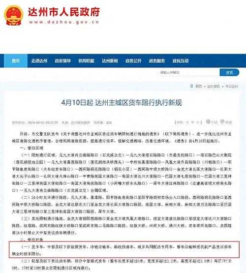 达州尾号限行_最新政策及实施时间解析