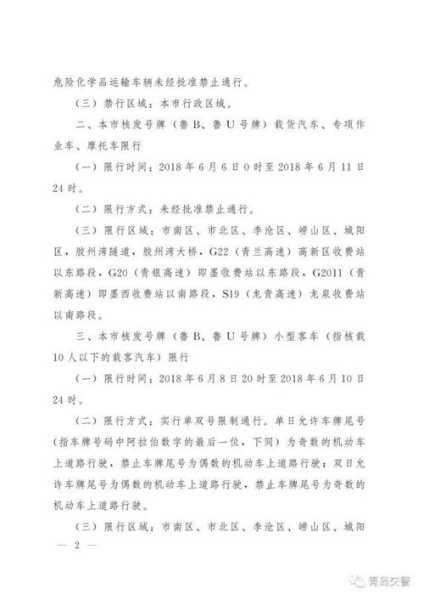 青岛限号么_具体限号时间和规则解析