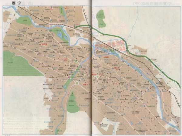西宁市地图全图,带你深入了解这个城市
