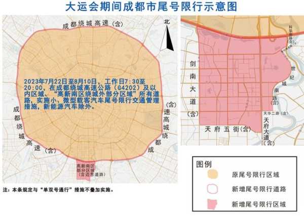 成都哪些地方限号,出行前必知的交通规则