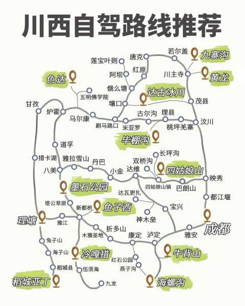 四川甘孜自驾旅游攻略,畅游魅力高原的最佳方案