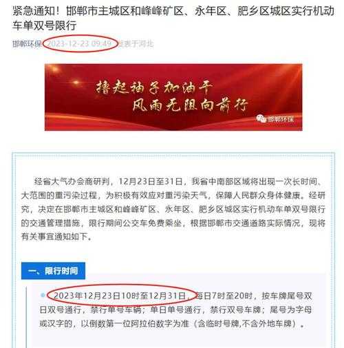 河北车辆限号通知, 如何有效应对出行限制?